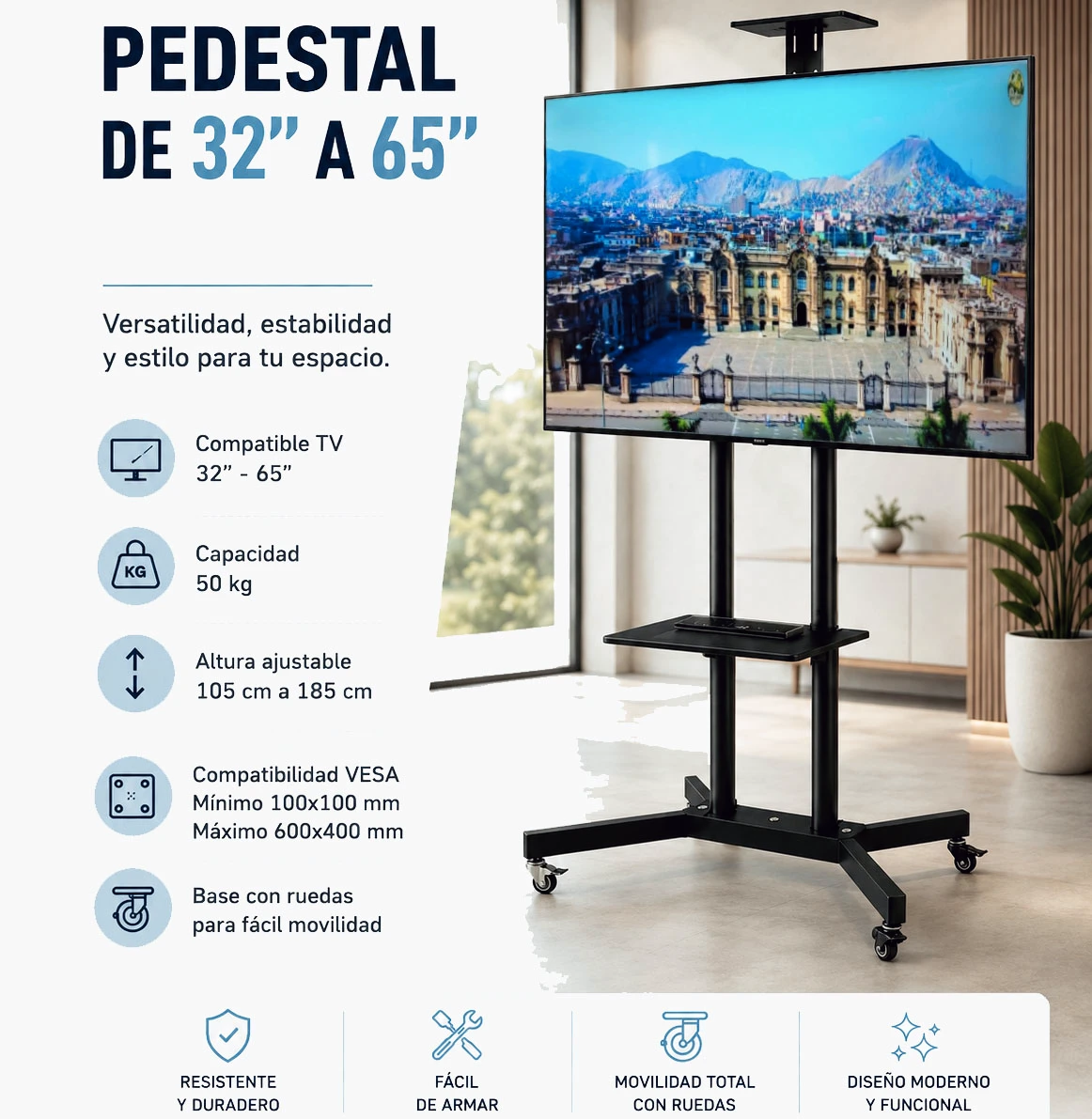 PEDESTAL 65 E
