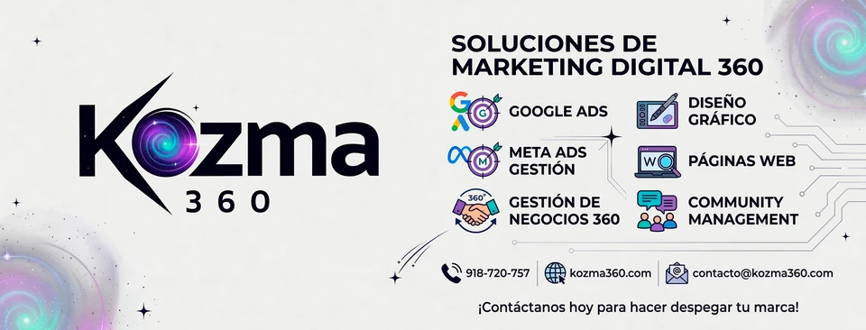 Kozma 360 Kozma 360 — Marketing digital en Lima