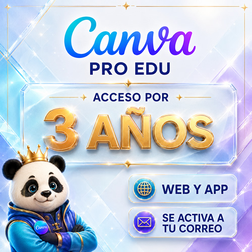 Canva Pro por 3 años